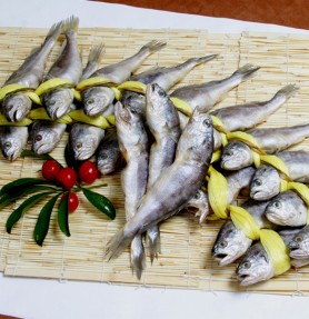 [1+1]영광법성포참굴비 1.2kg(20마리/15~16cm)x2두릅 = 총 40마리