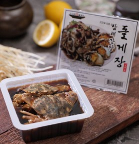 도시락 삼채간장 돌게장
