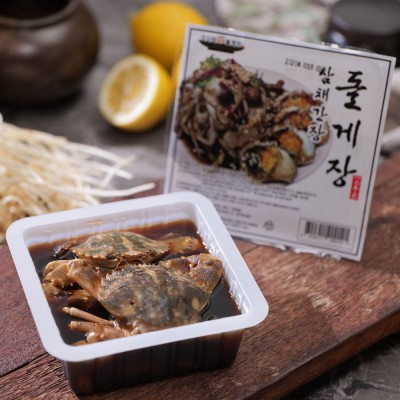 도시락 삼채간장 돌게장