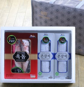 산지직송 제주도갈치옥돔혼합(프리미엄2호)옥돔3마리(690g),갈치550gx2마리