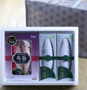 산지직송 제주도갈치옥돔혼합(2호)옥돔3마리(540g),갈치400gx2마리