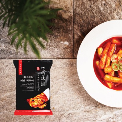화곡미담 떡볶이3팩세트(떡볶이2-3인분3팩+김말이5개입2팩+라면사리)